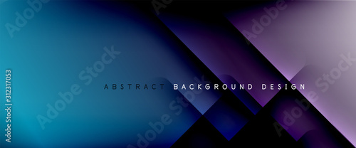 Trendy simple fluid color gradient abstract background with dynamic straight shadow line effect. Vector Illustration For Wallpaper, Banner, Background, Card, Book Illustration, landing page