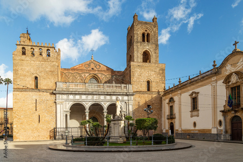 The Cathedral of Monreale (Cattedrale di Monreale), near Palermo, Sicily photo