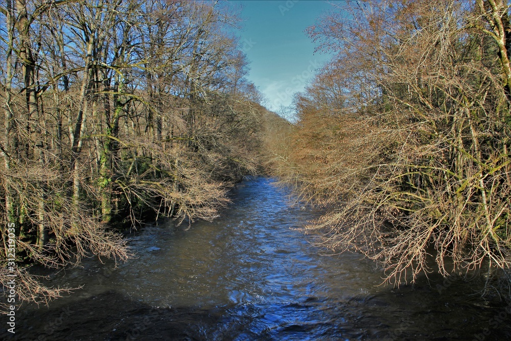 La Vézère au Saillant (Corrèze)