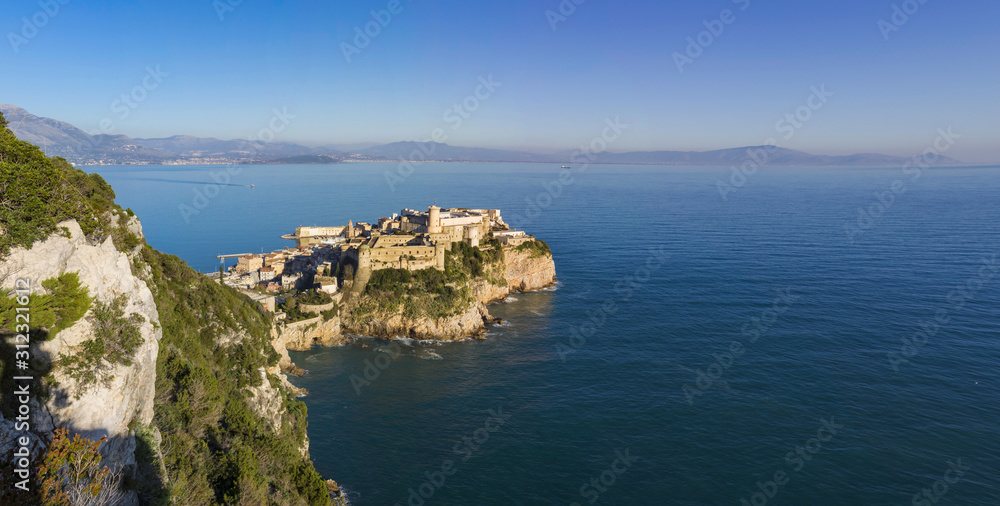 Gaeta, Italy - one of the most spectacular cities along the Tyrrhenian Sea, Gaeta displays an amazing Medieval Old Town, famous of its churches and fortifications Gaeta, Italy - one of the most spectacular cities along the Tyrrhenian Sea, Gaeta displays an amazing Medieval Old Town, famous of its churches and fortifications