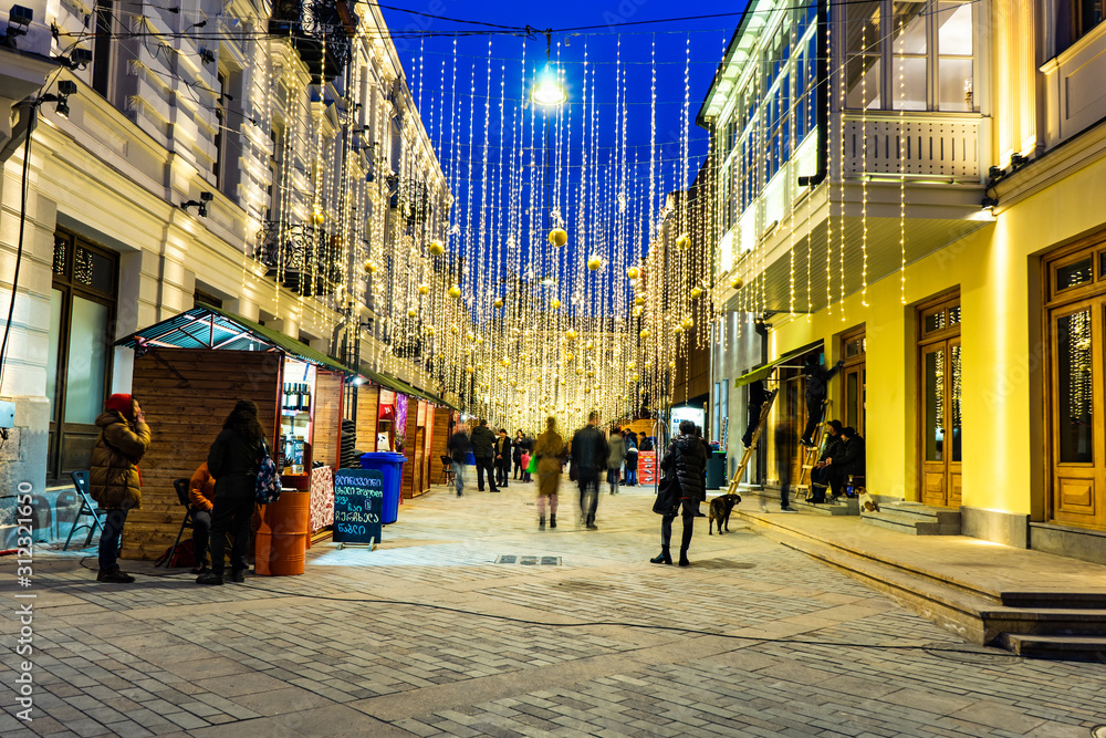 Tbilisi's New Year Illumination