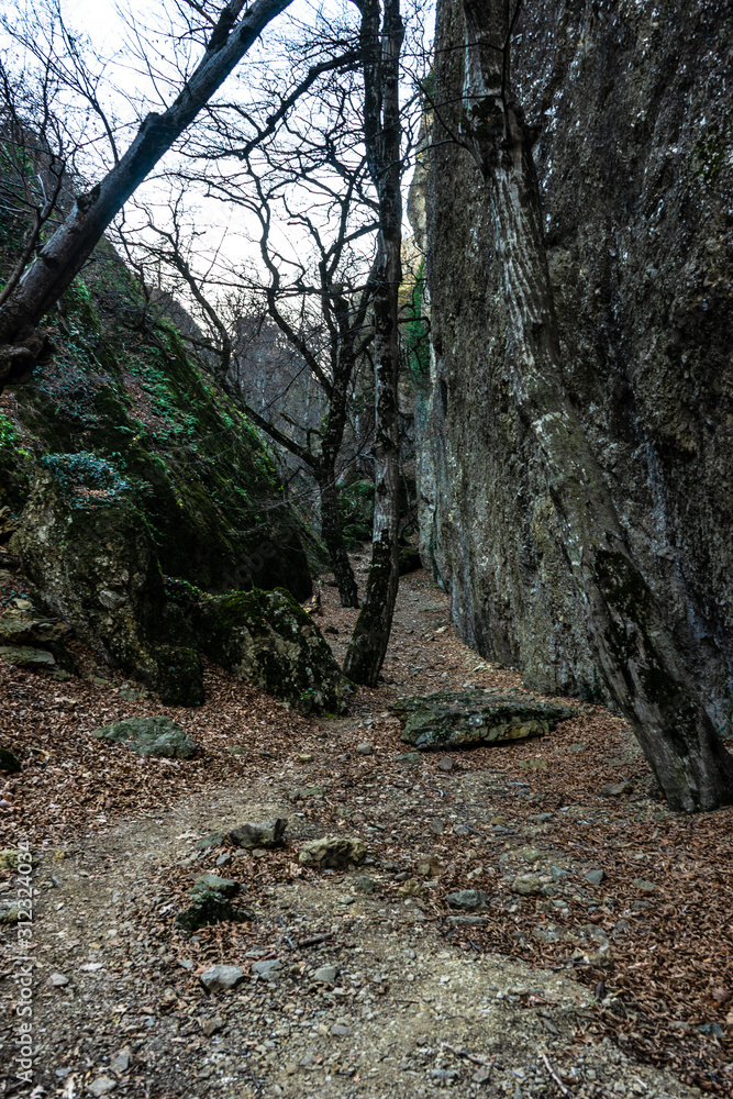 Birtvisi canyon in Georgia