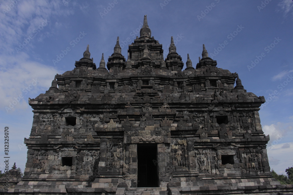 ancient temple in Klaten Indonesia