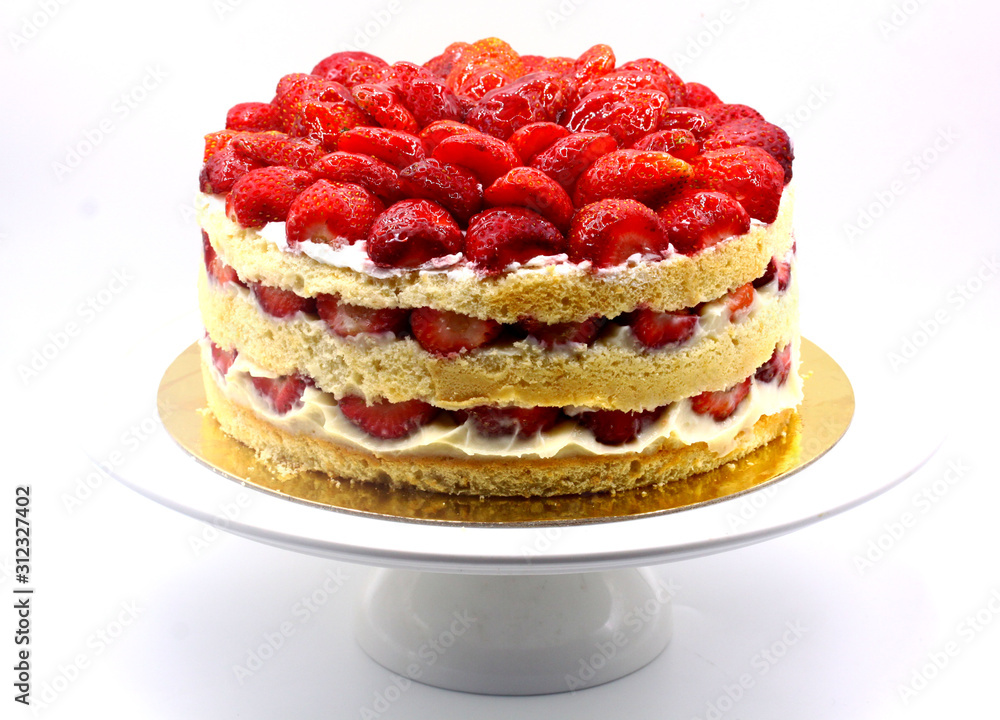 strawberry pie, fresh pastry, natural strawberry pie, fresh pastry, natural