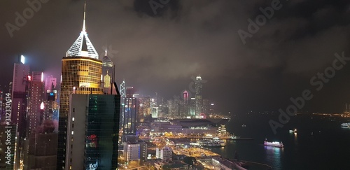 Canvas Print travel to hongkong