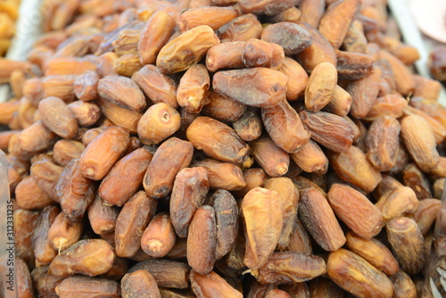 Date palm dried fruit photo