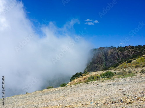 Mountains scenery - natural background - natural park - So beautiful clear blue sky - nice day