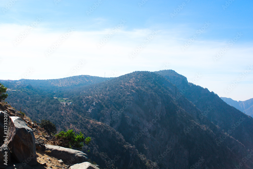 Mountains scenery - natural background - natural park - So beautiful clear blue sky - nice day