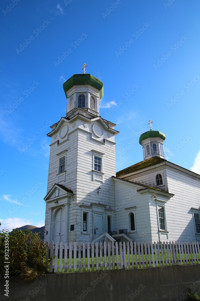 Unalaska- Dutch Harbor -Russisch-Orthodoxe Kathedrale