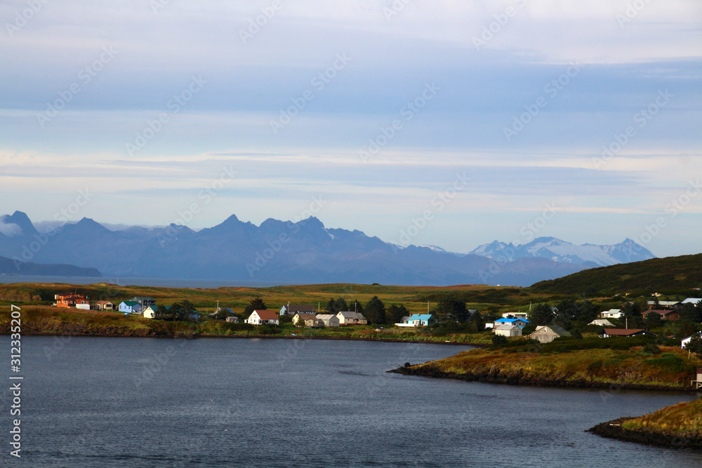 Fototapeta premium Sand Point Popof Island-Aleuten