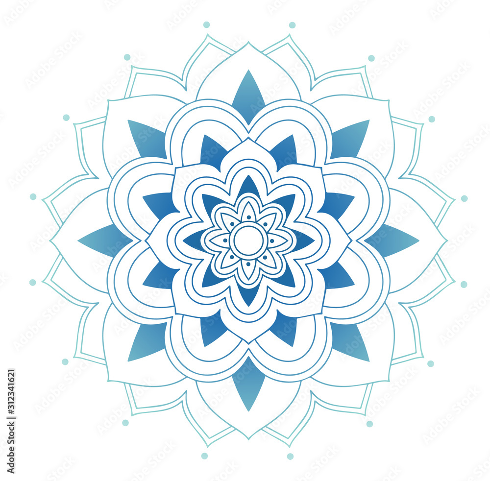 Mandala patterns on isolated background Mandala patterns on isolated background