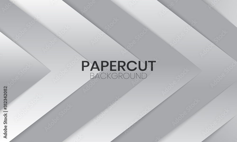 Background With White And Gray Color Paper Background With White And Gray Color Paper