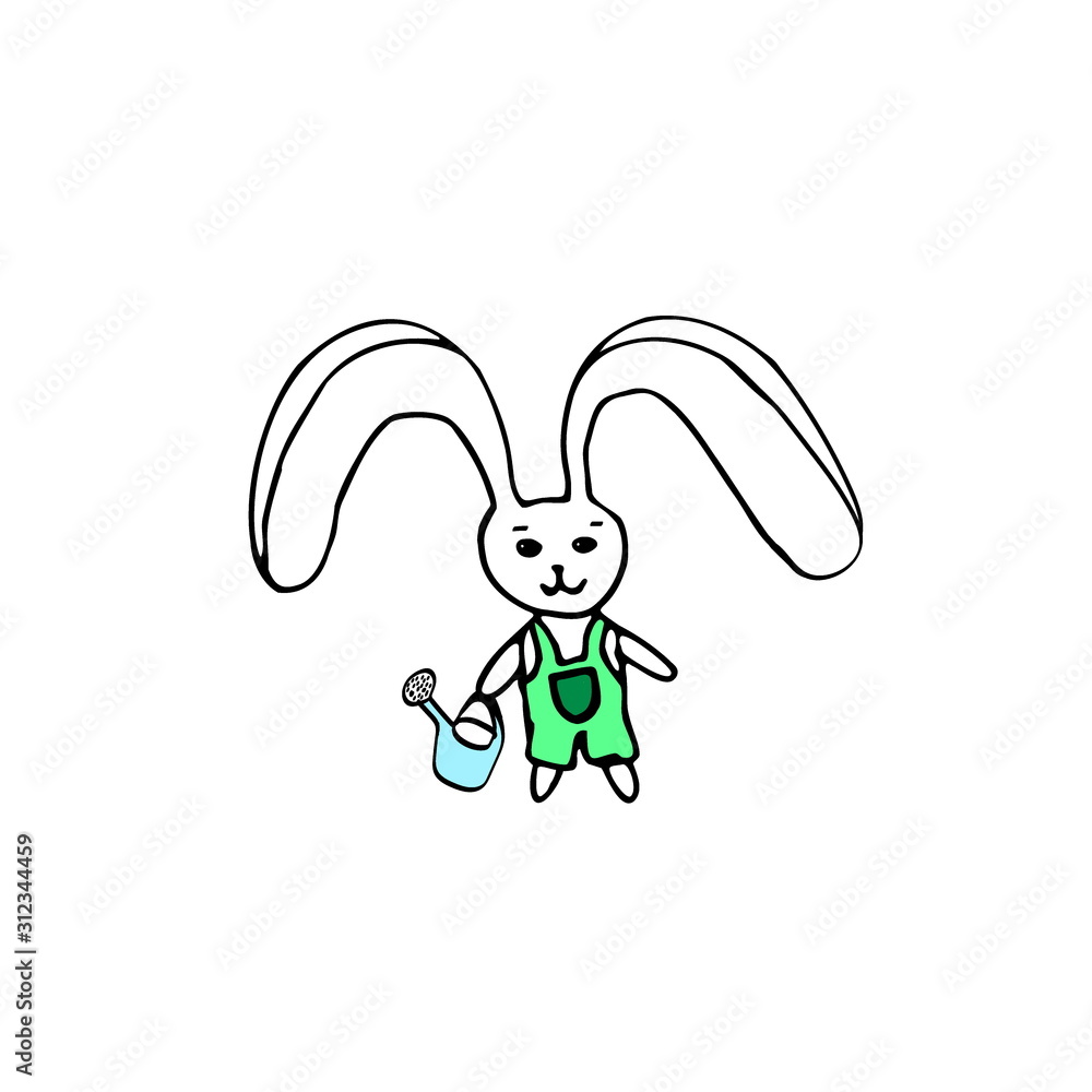 Easter bunny illstration rabbit Easter bunny illstration rabbit