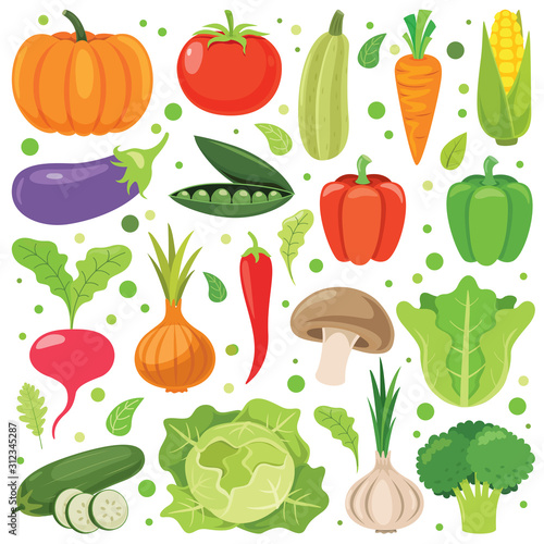 Fresh Vegetables For Healthy Eating