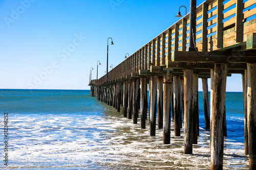 The pier at Cayucos, San Louis Obsipo Country, California