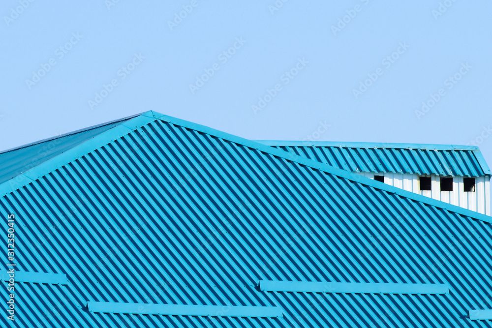 Blue roof metal sheets Blue roof metal sheets