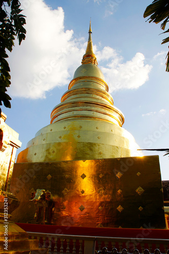 Wat Phra Singh Woramahawihan in Chiang Mai, Thailand