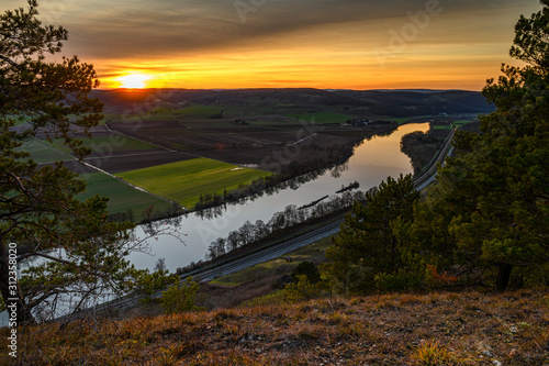 Sonnenuntergang am Main I