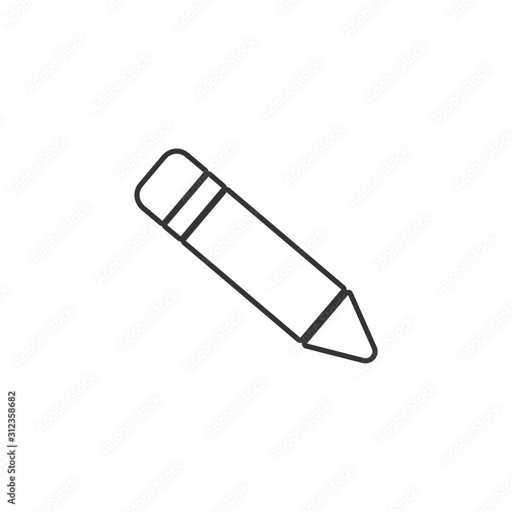 pencil icon vector illustration for graphic design and websites pencil icon vector illustration for graphic design and websites