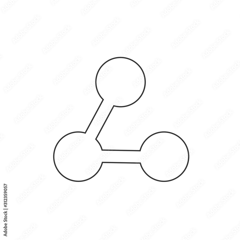 share icon vector illustration for graphic design and websites share icon vector illustration for graphic design and websites