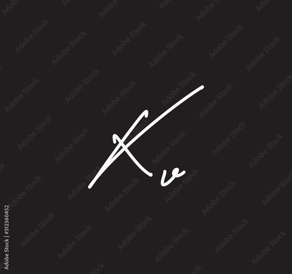 Couple Cursive Letters Initial Signature Handwriting Calligraphy Couple Cursive Letters Initial Signature Handwriting Calligraphy
