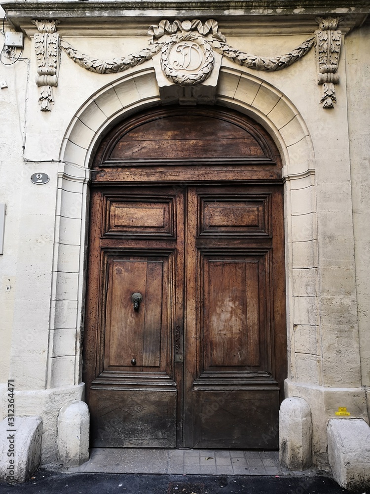 Porte en bois 