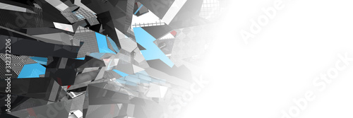 Panel kuchenny z motywem abstract background