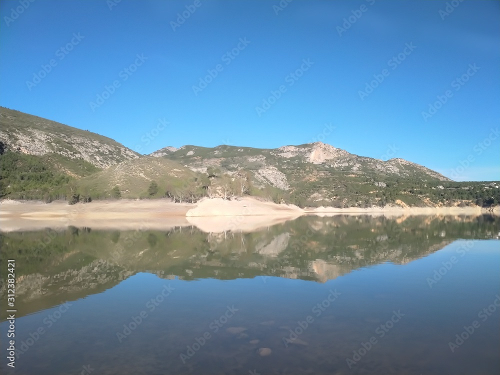 lake in mountains