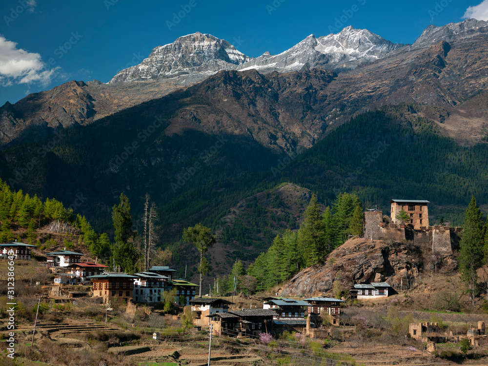 Drukgyel Dzong - Kingdom of Bhutan