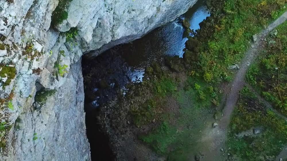 Karst landscape in autumn time in Slovenia Karst landscape in autumn time in Slovenia