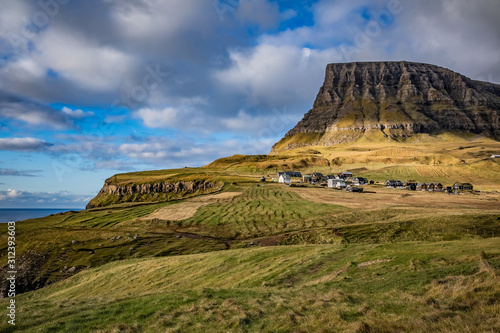 Beautfiul view at Faroe Islands