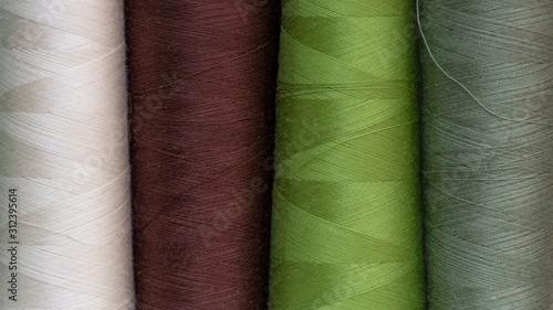 Sewing Thread Texture Needlework Background (ID: 312395614)