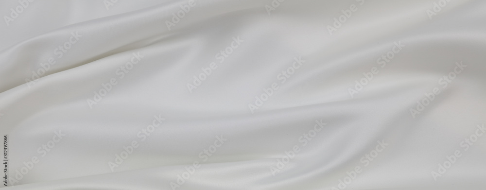White silk fabric lines White silk fabric lines