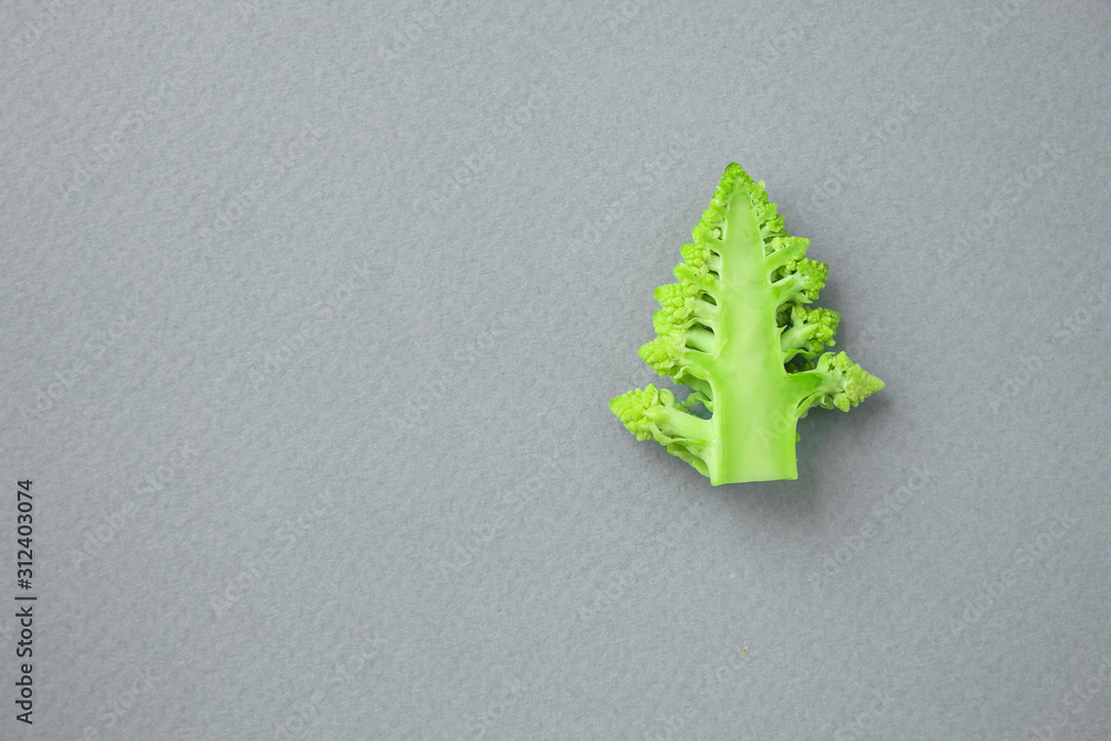 romanesco cauliflower cabbage (delicious vegetable, vitamins diet food) menu concept. food background. top view. copy space romanesco cauliflower cabbage (delicious vegetable, vitamins diet food) menu concept. food background. top view. copy space