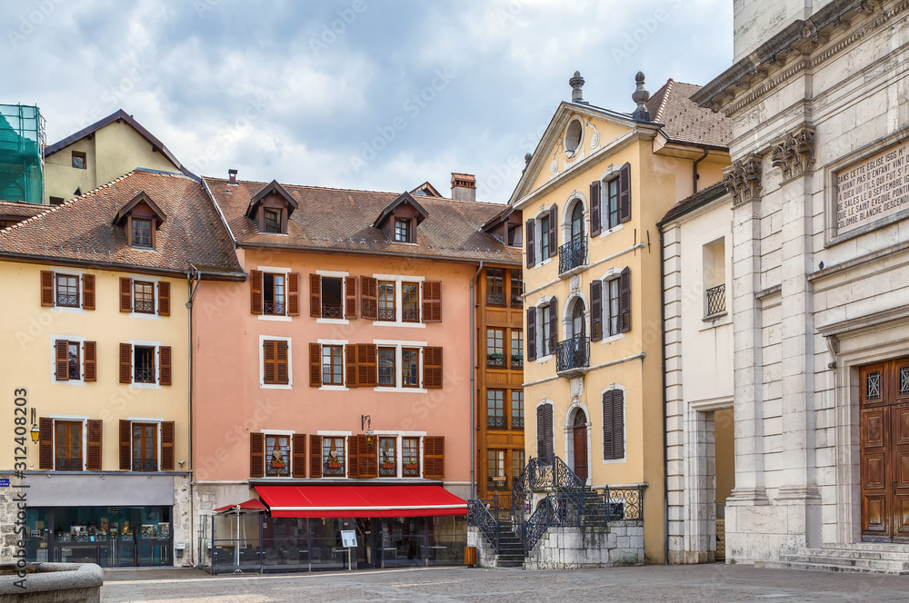 Obraz premium Square in Annecy, France