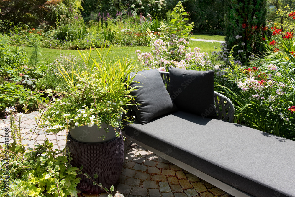 Fototapeta premium Garten, relaxen