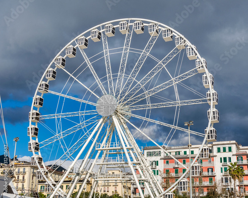 Ferris wheel attraction side view © gigadesign