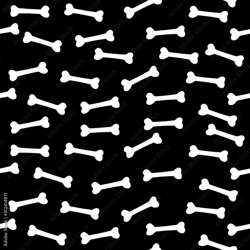 white bones in black background white bones in black background