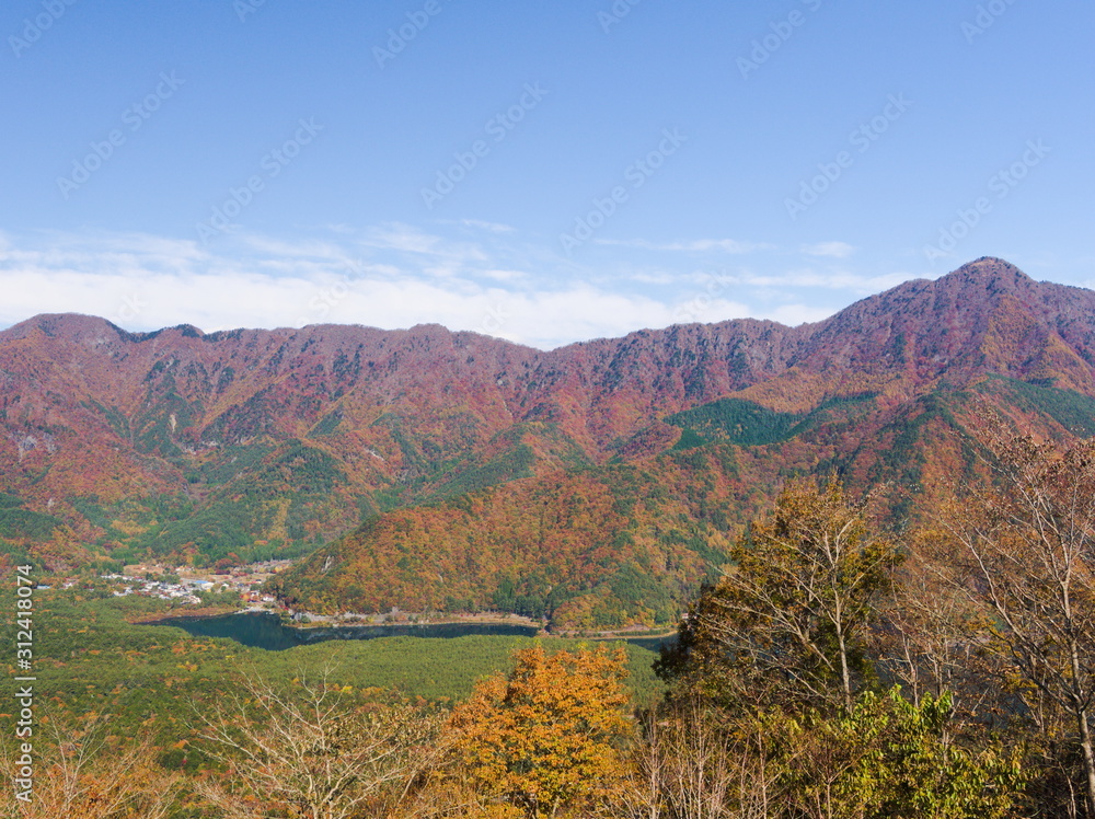 autumn in the mountains