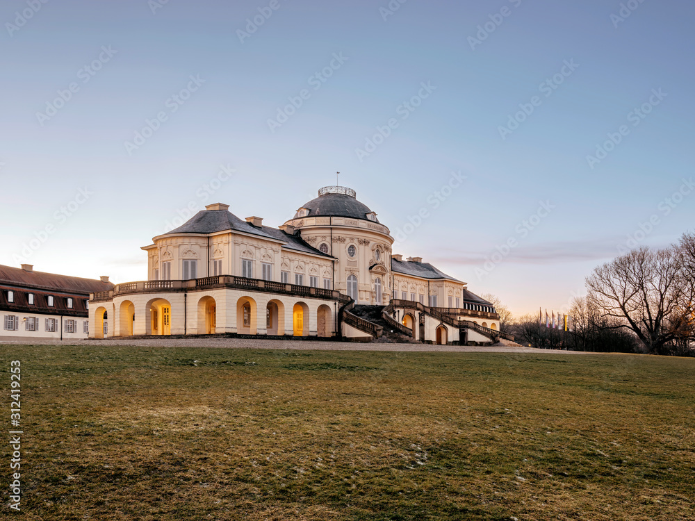 Obraz premium Das Schloss Solitude in Stuttgart