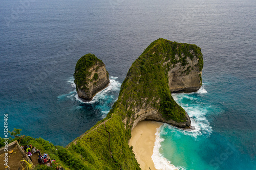view of the sea from the sea