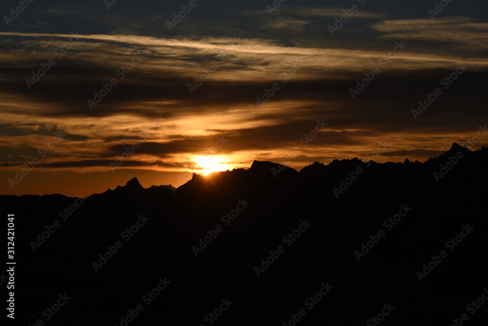 Fototapeta premium non edited badlands south dakota