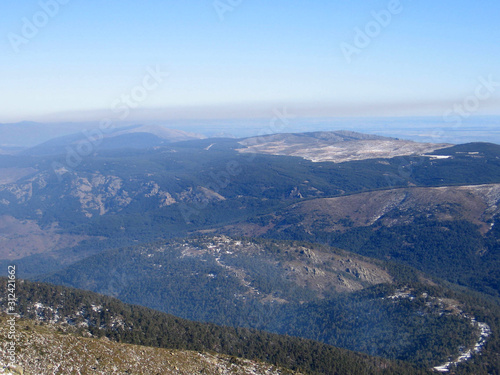 Paisaje nevado Pe  alara Madrid