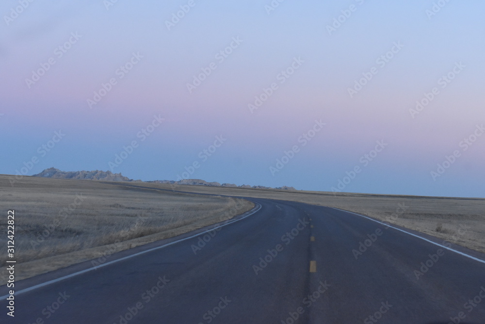 Naklejka premium Non edited Badlands