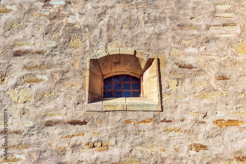 window in an old stone wall © Amy Buxton