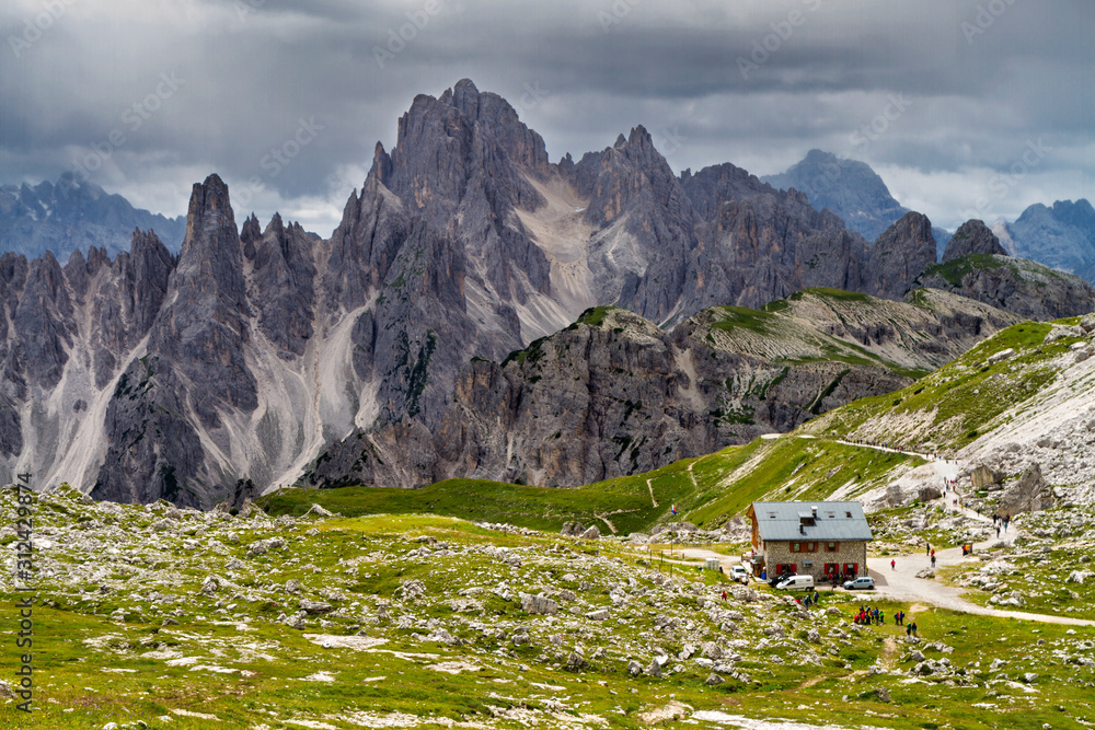 Three peaks of Lavaredo