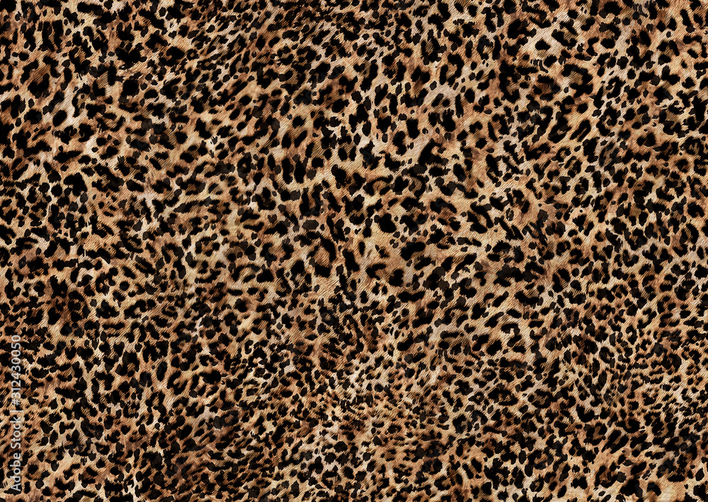 abstract leopard print texture design Stock Illustration | Adobe Stock