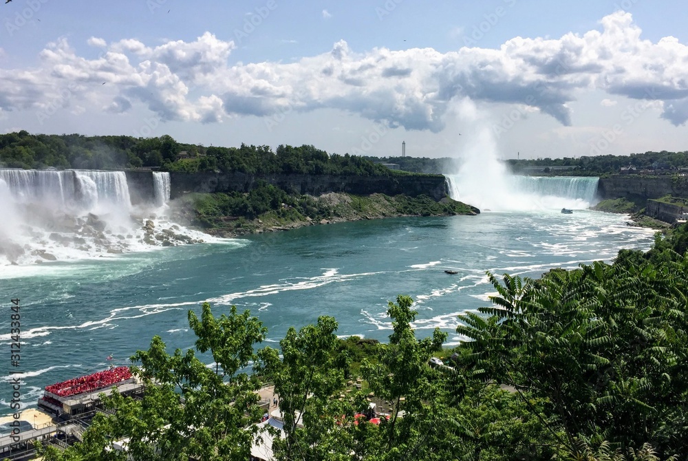 America and Canada show off their falls America and Canada show off their falls