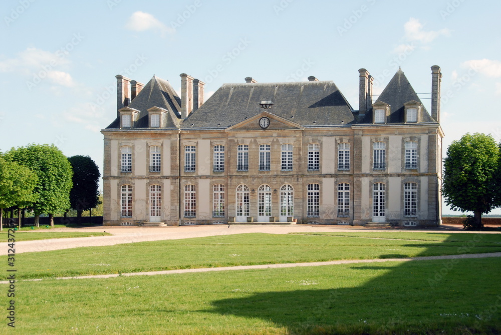 Haras National du Pin, désiré par Louis XIV, édifié par Louis XV, département de l'Orne en Normandie, France