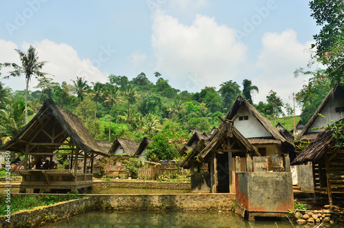 village ponds between residents' houses in Tasikmalaya, West Java, Indonesia © Ahmad Iyadzalloh
